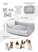 Load image into Gallery viewer, Nelke Dog Bed "Oslo"