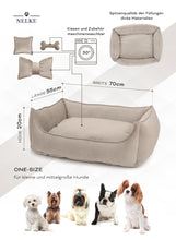 Load image into Gallery viewer, Nelke Dog Bed "Helsinki"