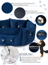 Load image into Gallery viewer, Nelke Dog Bed - "Paris"