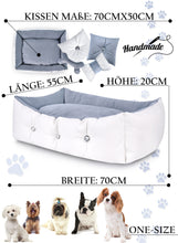 Load image into Gallery viewer, NELKE Luxury Dog Bed "Valetta"