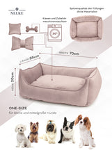Load image into Gallery viewer, Nelke Dog Bed "Stockholm"