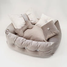 Load image into Gallery viewer, Nelke Dog Bed "Lisbona"